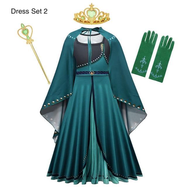 frozen anna coronation dress costume