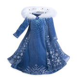 Princess Cosplay Costume For Little Girs Halloween Christmas Kids Party Dresses Girls Clothes Carnival Froks Children  Dress