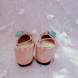 Diamond Flower Princess Shoes