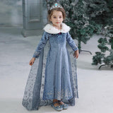 Princess Cosplay Costume For Little Girs Halloween Christmas Kids Party Dresses Girls Clothes Carnival Froks Children  Dress