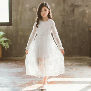 Cool Moments Lace Long Sleeve Dress