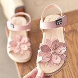 Summer Pastel Flower Sandals