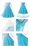 Elsa Frozen Princess Dress Costume