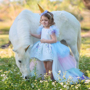 Unicorn Dreams Long Tail Dress
