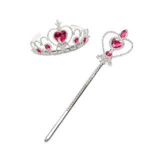 Tiara and Scepter Pink