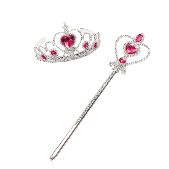 Tiara and Scepter Pink