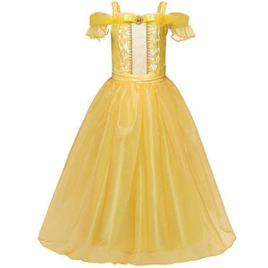 Belle Beauty and the Beast Original Yellow Dress Ballgown