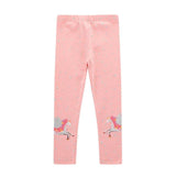 Unicorn Girls Leggings Flying Pink