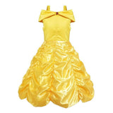 Beauty and the Beast Belle Yellow Princess Dress Ballgown
