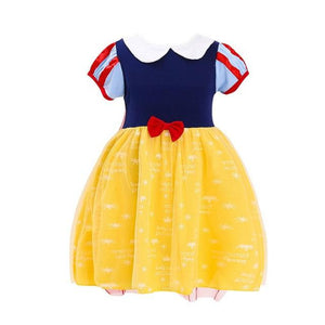 Disney Inspired Snow White Casual Play Dress for Girls