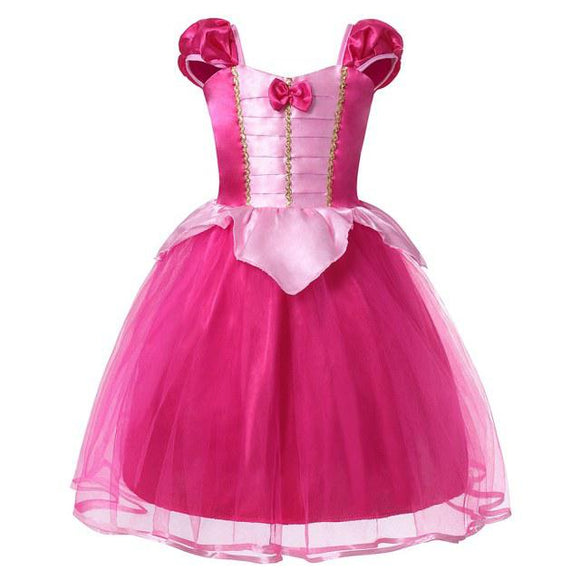 Disney Inspired Princess Aurora From Sleeping Beauty Play Dress for Girls