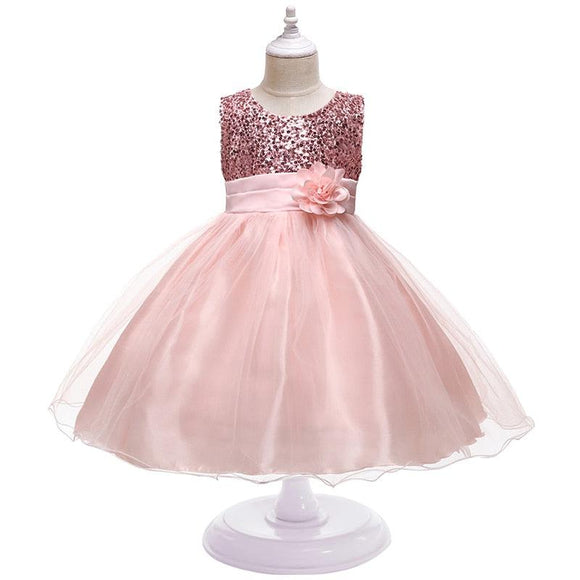 Full Of Happiness Sequin Bodice Dress