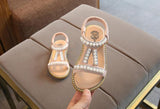 Pearl Crystal Summer Sandals